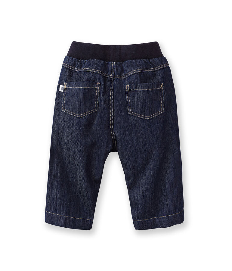 Gef&uuml;tterte Baby-Jeans blau