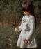 Baby-Kleid für Mädchen Petit Bateau x Deyrolle weiss MARSHMALLOW