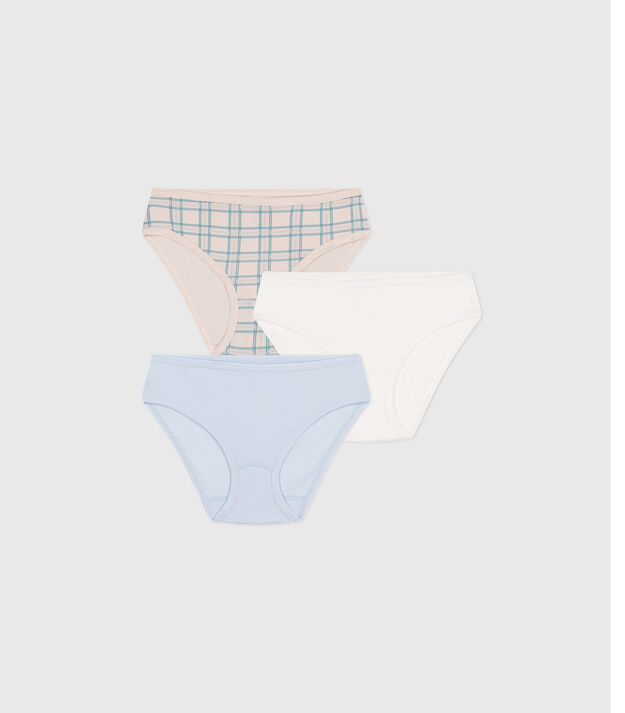 Lot de 3 culottes  en coton vielfarbig
