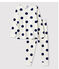 Kinderpyjama aus Bio-Baumwolle mit grafischem Printmuster weiss MARSHMALLOW/blau MEDIEVAL
