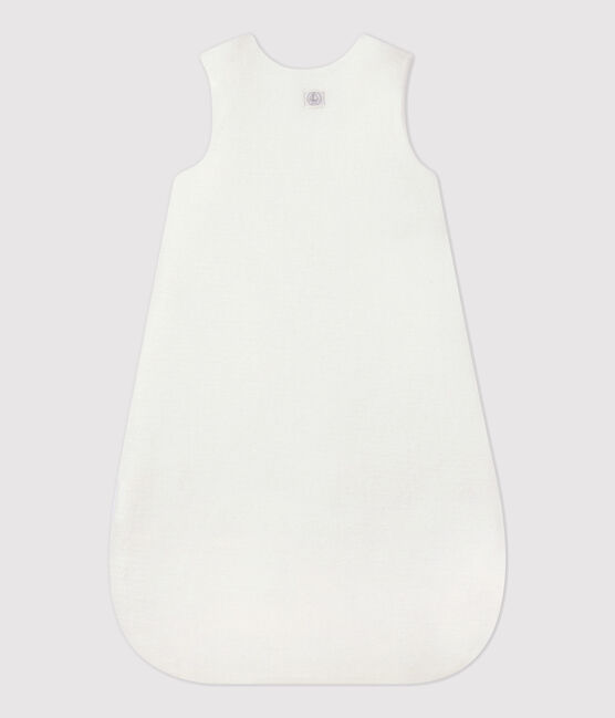 Babystrampler aus Samt weiss MARSHMALLOW