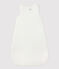 Babystrampler aus Samt weiss MARSHMALLOW