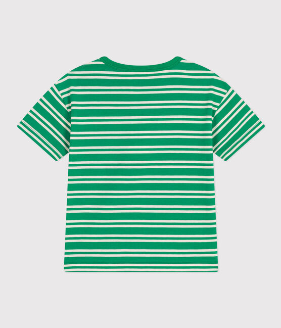 Gestreiftes Jungen-T-Shirt aus Jerseystoff PRADO/ AVALANCHE