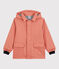 KLASSISCHE KINDER-REGENJACKE AUS RECYCELTEM MATERIAL rosa PAPAYE