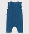 Ärmelloser Baby-Overall aus Denim blau BLEU DELAVE