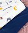 Set Kinder-Boxershorts mit überzogenem Bund aus Baumwolle mit Paris-Motiv variante 1