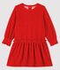 Langärmeliges Baby-Kleid für Mädchen