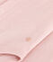 Langärmeliger Baby-Body aus Baumwolle mit Rüschenkragen rosa SALINE