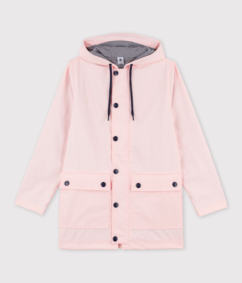 Klassische Regenjacke rosa