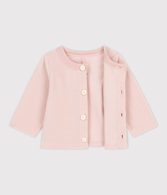 Baby-Cardigan aus Baumwollnicki rosa SALINE