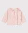 Baby-Cardigan aus Baumwollnicki rosa SALINE
