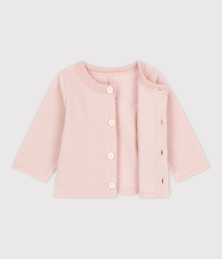 Baby-Cardigan aus Baumwollnicki rosa