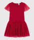 Kurzärmeliges Kinderkleid für Mädchen