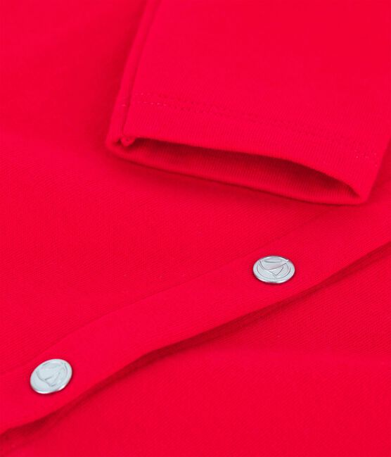 Cardigan aus Baumwolle für Mädchen rot PEPS