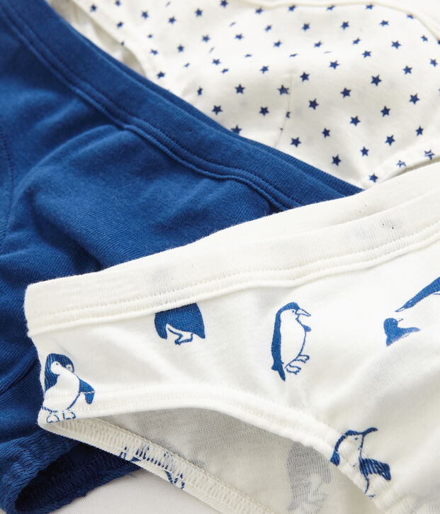 3er-Set Slips f&uuml;r kleine Jungen vielfarbig