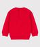 Baby-Sweatshirt aus Molton rot TERKUIT
