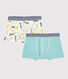 2er-Set Boxershorts aus Baumwolle und Lyocell für Jungen
