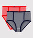 2er-Set Taillenslips aus BIO-Baumwolle für Damen