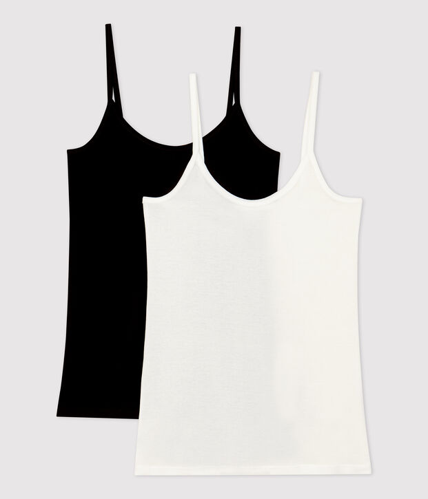 2er-Set Spaghetti-Tops f&uuml;r Damen vielfarbig