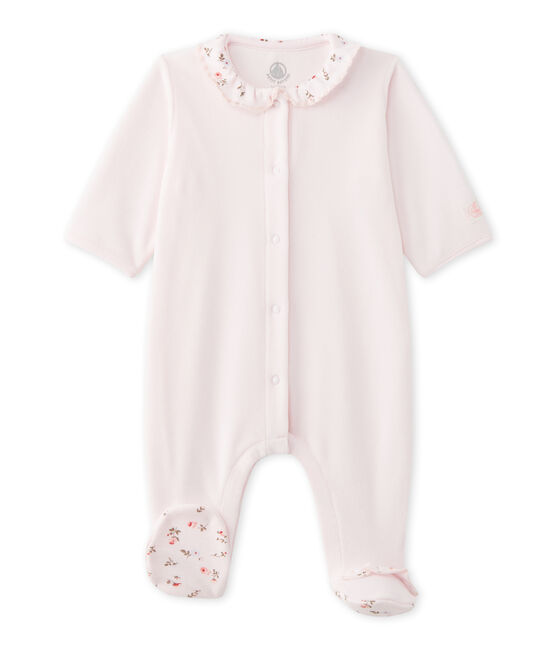 Baby-Mädchen-Strampler aus Nicki rosa VIENNE