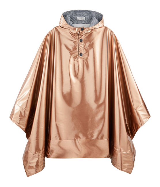 Wende-regencape damen COPPER