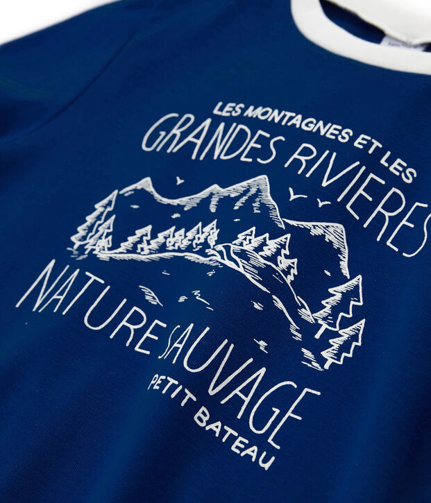 T-Shirt f&uuml;r Jungen blau