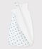 Babyschlafsack aus Bio-Baumwolle weiss MARSHMALLOW/blau BRASIER