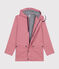 Ikonische Regenjacke für Damen und Herren rosa ROSEWOOD