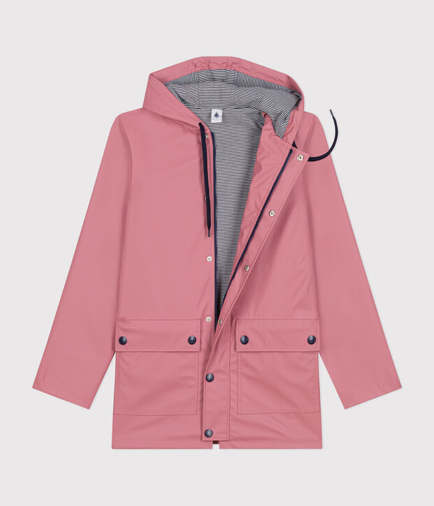 Ikonische Regenjacke f&uuml;r Damen und Herren rosa