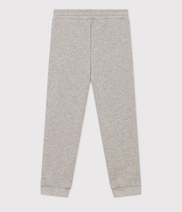 Kinder-Jogginghose aus Molton f&uuml;r M&auml;dchen grau