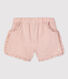 Gestreifte Baby-Shorts aus Bio-Seersucker