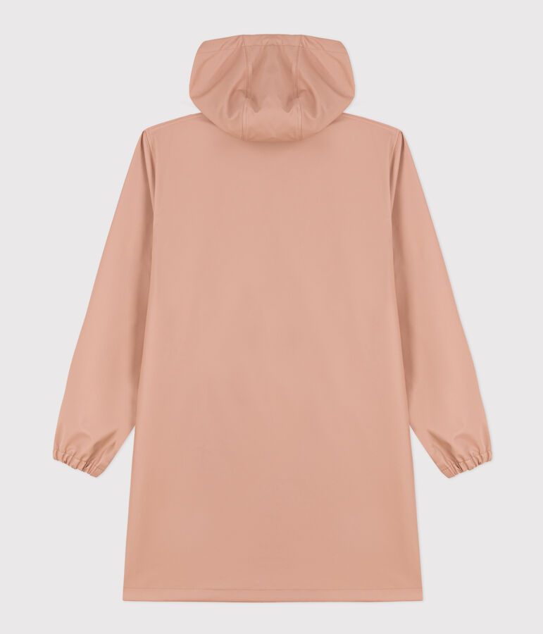 Leichte Regenjacke aus recyceltem Material beige