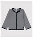 Milleraies-Baby-Cardigan aus 2x2-Rippstrick für Mädchen.