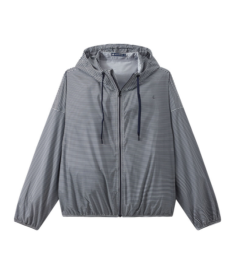 Kurze winddichte jacke unisex blau SMOKING/weiss MARSHMALLOW