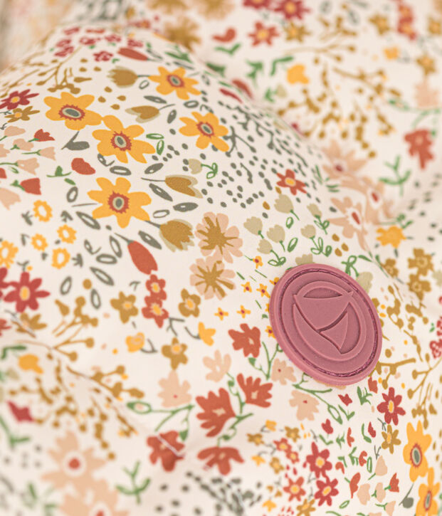 Kinder-Winterjacke f&uuml;r M&auml;dchen und Jungen naturfarben/vielfarbig