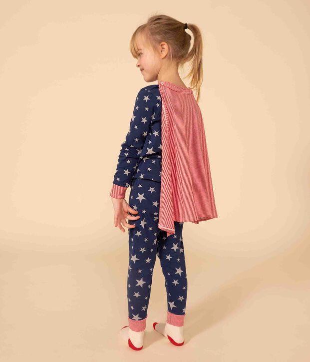 Geschenkset phosphoreszierender Kost&uuml;m-Pyjama aus Baumwolle f&uuml;r Kinder vielfarbig