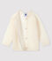 Baby-Strickjacke weiss MARSHMALLOW