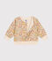Baby-Cardigan aus gestepptem Doppeljersey weiss AVALANCHE/ MULTICO