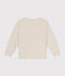 Langärmeliges Kinder-T-Shirt aus geflammten Jersey für Jungen beige MONTELIMAR CHINE