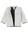 Baby-Cardigan aus gestepptem Doppeljersey für Jungen grau BELUGA CHINE CN