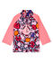 Umweltfreundliches Anti-UV-T-Shirt mit LSF 50+ Baby Mädchen rosa MERVEILLE/weiss MULTICO