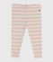 Baby-Leggings aus Baumwolle weiss AVALANCHE/ MULTICO