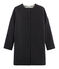 Lange Jacke aus Doppeljersey für Damen grau CITY CHINE