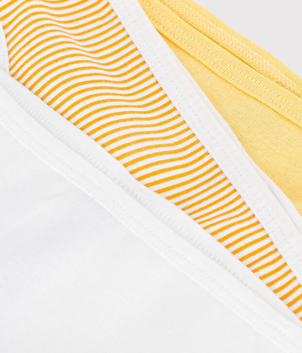 Lot de 3 culottes en coton vielfarbig