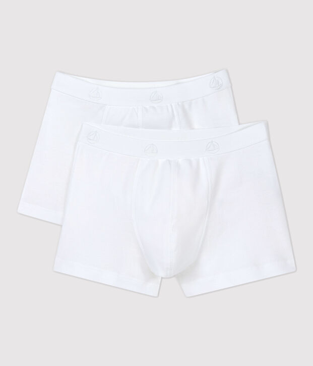 2er-Set wei&szlig;e Boxershorts f&uuml;r Jungen vielfarbig