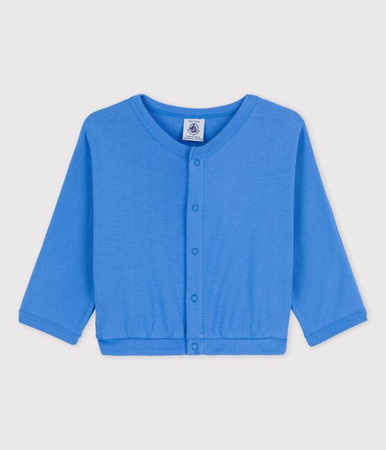 Baby-Cardigan aus Baumwolle blau BRASIER