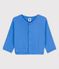 Baby-Cardigan aus Baumwolle blau BRASIER