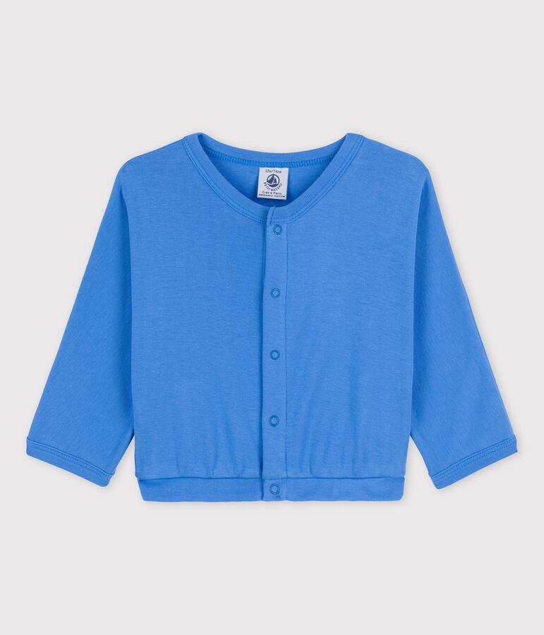 Baby-Cardigan aus Baumwolle blau