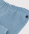 Baby-Leggings aus Woll- und Baumwoll-Jersey blau ROVER