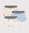 3er-Set Kinder-Boxershorts aus Baumwolle mit Sternenmotiven variante 1